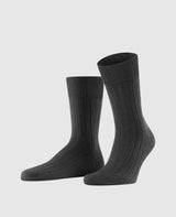 FALKE Tapis dans les chaussettes pour hommes - noir