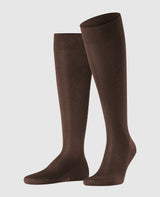 FALKE Tiago Chaussettes hautes pour hommes - marron