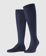 FALKE Tiago Men's Knee-High Socks - marine foncé