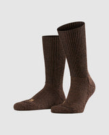 FALKE Walkie Ergo Chaussettes Unisex - marron foncé