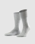 FALKE Run Chaussettes Unisex - gris clair