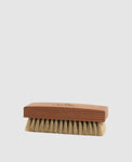 Brosse de polissage de haute qualité avec garniture en crin de cheval - Blanc