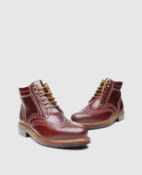 Brogue complet Buda C - Oxblood