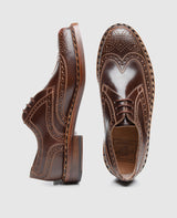 Buda Full-Brogue C - Cognac Foncé