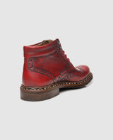 Buda Full-Brogue AG - Rouge