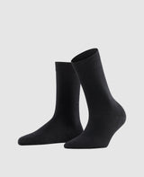 FALKE Softmerino Chaussettes pour femmes - noir