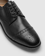 London Half-Brogue SC - Noir