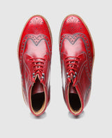 Janosh K Full-Brogue AG - Rouge