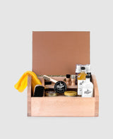 Boîte de soins pour chaussures claire - Clair