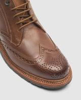 Brogue complet Buda H - Caramel