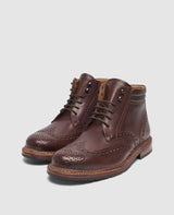 Janosh K Full Brogue BC - Output: Brun foncé