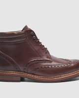 Janosh K Full Brogue BC - Output: Brun foncé