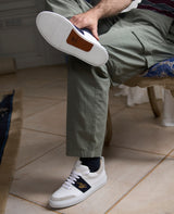 Turin Tennis Sneaker NP - Blanc/Marine
