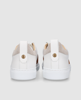 Turin Tennis Sneaker NP - Blanc/Rouge-brun