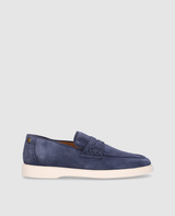 Mocassins Genoa Penny Loafer V - Bleu marine