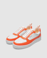 Baskets M AB - Blanc/Orange