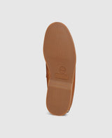 Chaussure bateau classique - Rouille