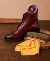 Brosse en poils de cheval - Foncé