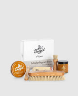 Burgol Ensemble de soins pour chaussures Basic - Marron clair