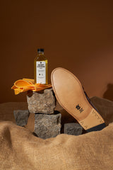 Huile pour semelles en cuir - Incolore