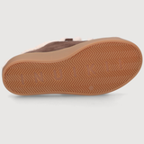 SHEARLING LOW VELCRO - Dark Brown