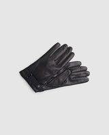Gants avec bouton-pression - Bleu foncé