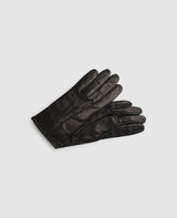 Gants avec couture décorative - Noir