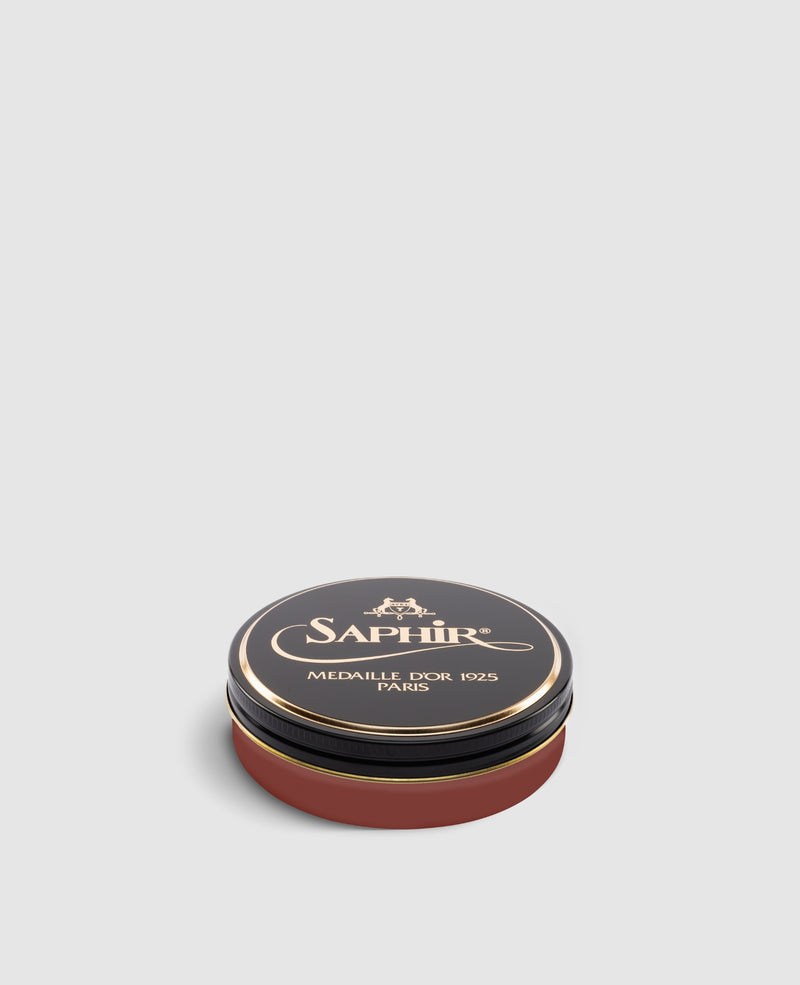 Pâte de Luxe - Cirage pour cuir lisse - Cognac brun