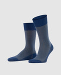 FALKE Uptown Tie Herren Socken - bleu royal