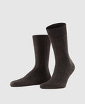 FALKE Tapis dans les chaussettes pour hommes - dark brown
