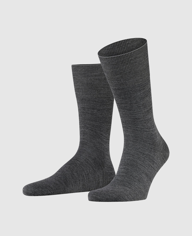 Falke "Airport" court - gris foncé
