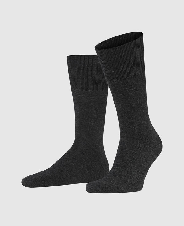 Falke »Aéroport« court - anthracite mélangé
