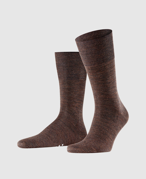 Falke "Airport" court - brun foncé