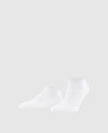FALKE Family Chaussettes basses pour hommes - blanc