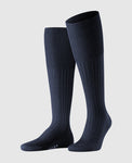 FALKE Bristol Hommes Chaussettes hautes - dark navy