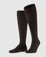 Falke "Airport" long - brun foncé