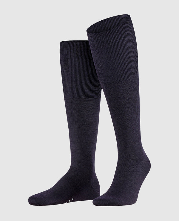 Falke "Airport" long - marine foncé