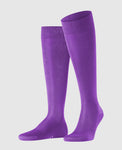 FALKE Tiago Chaussettes hautes pour hommes - petunia