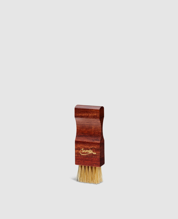 Brosse à commande pratique pour cire et crème - Blanc