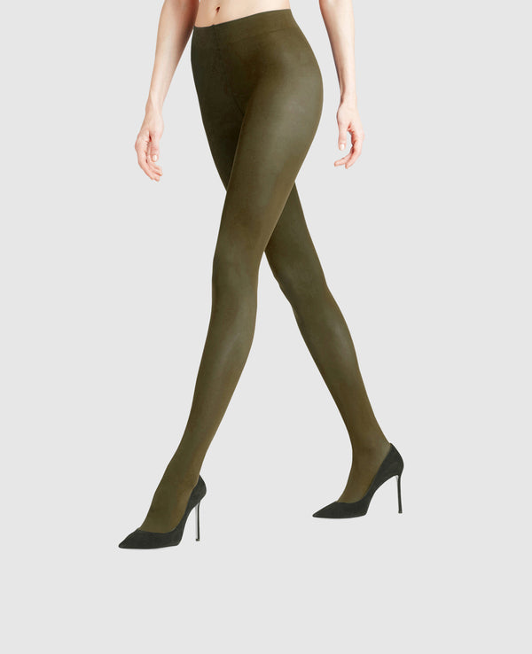FALKE Pure Matt 50 DEN Damen Strumpfhose - militaire