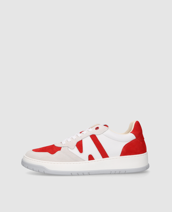 Basketball Sneaker - Weiß/Rot
