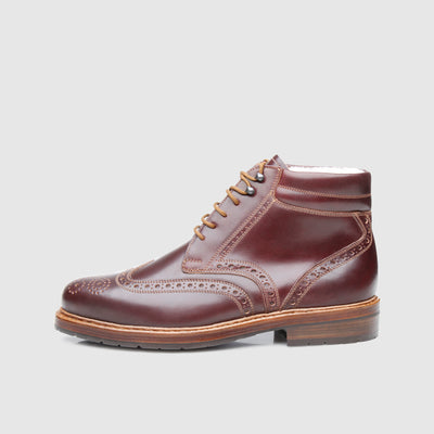 Bottes d'hiver en peau de mouton pour hommes