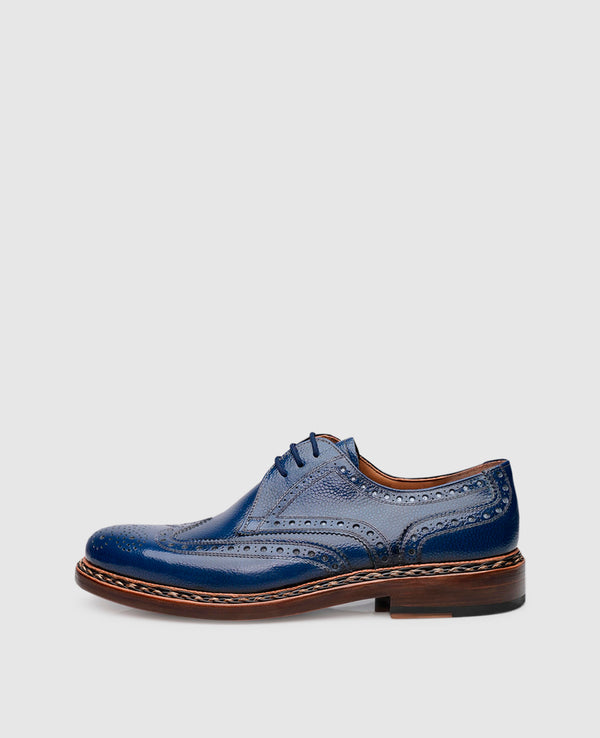Buda Full-Brogue AG - Bleu