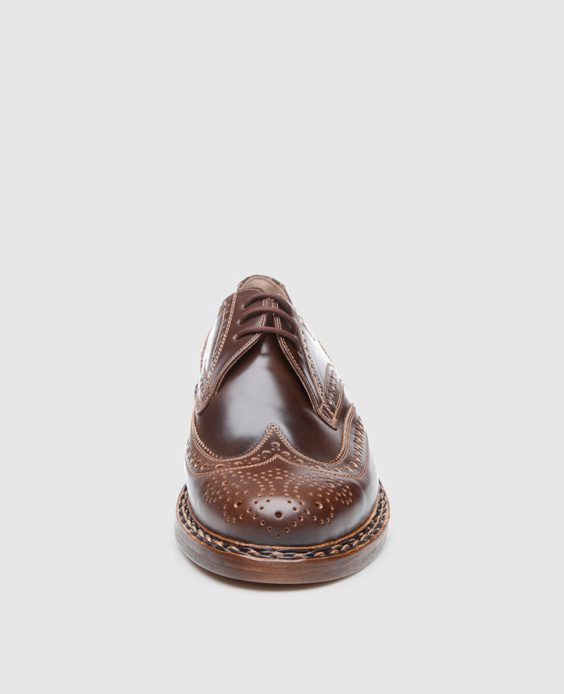 Buda Full-Brogue C - Cognac Foncé