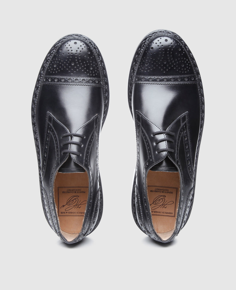 Buda Demi-Brogue BC - Schwarz