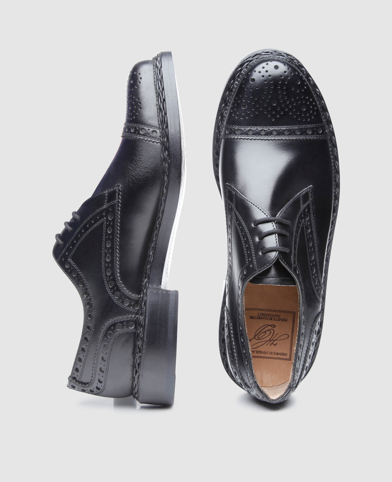Buda Demi-Brogue BC - Schwarz