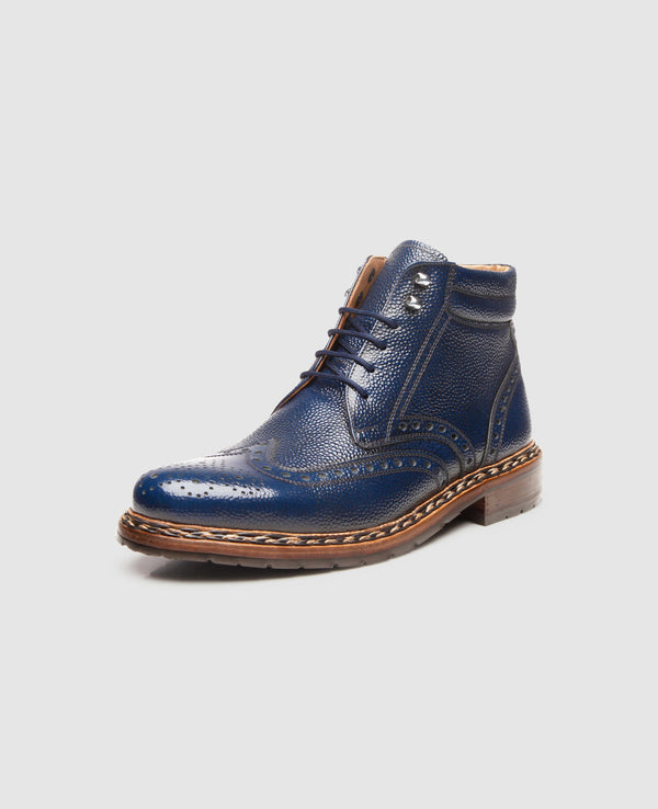 Buda Full-Brogue AG - Bleu