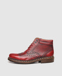 Buda Full-Brogue AG - Rouge