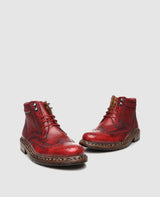 Buda Full-Brogue AG - Rouge