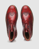 Buda Full-Brogue AG - Rouge